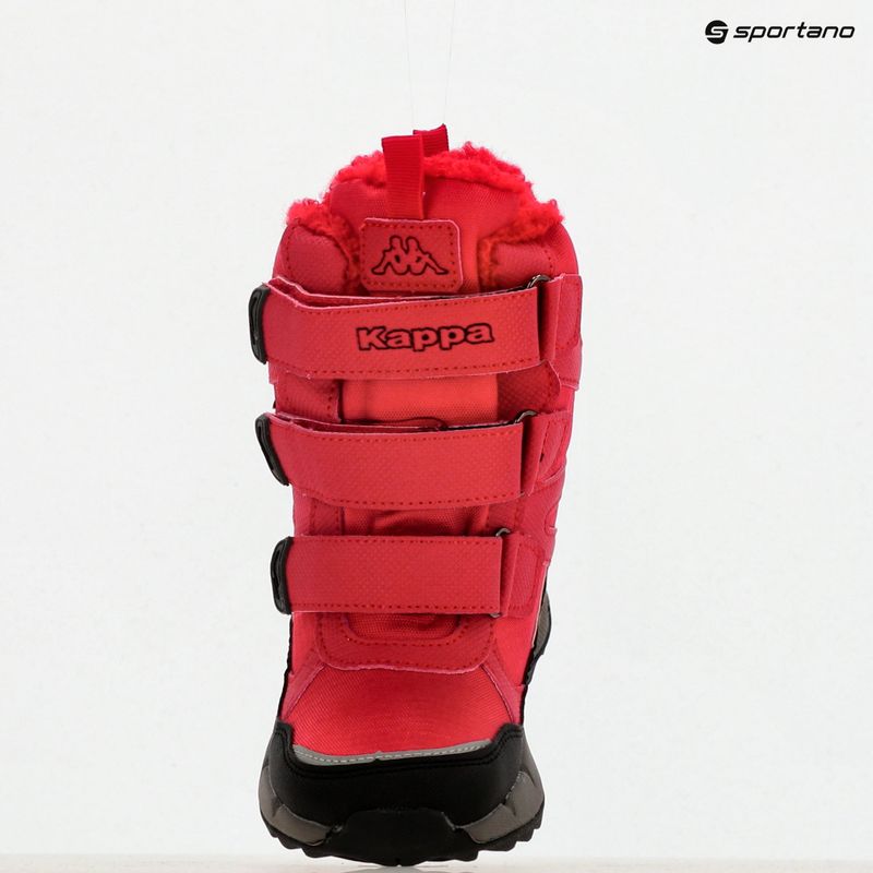 Vaikiški sniego batai Kappa Vipos Tex red/black 9