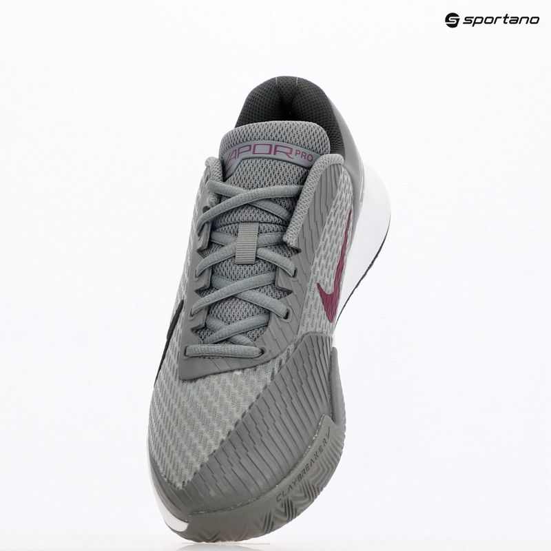 Vyriški teniso batai Nike Air Zoom Vapor Pro 2 smoke grey/ dark smoke grey/ black/ sangria 9