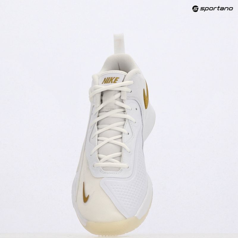 Nike React Hyperset 2 batai balti/balti/metalizuoto aukso spalvos 9