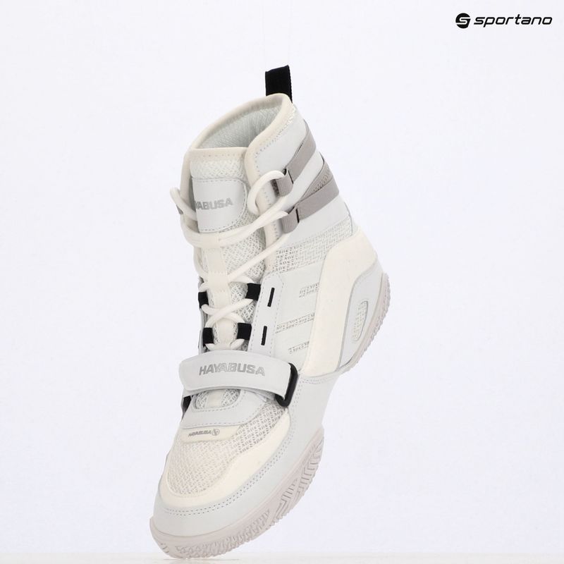 Vyriški bokso batai Hayabusa Strike Boxing white 12