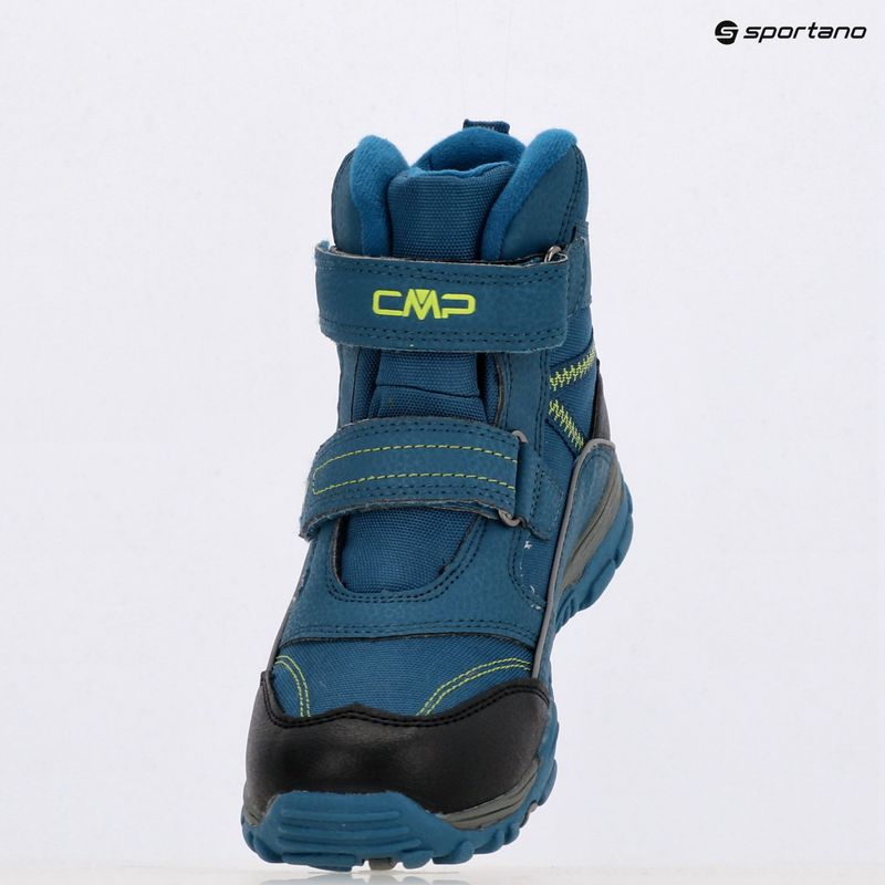 Paauglių sniego batai CMP Pyry Snowboots petrol / yellow fluo 9