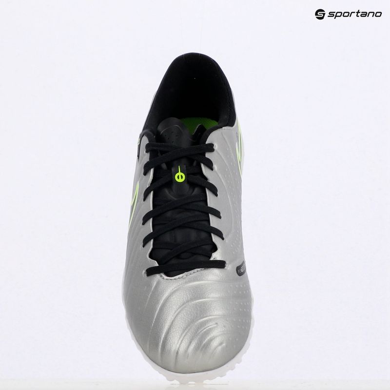 Vyriški futbolo batai Nike Tiempo Legend 10 Academy TF metallic silver/volt/black 9