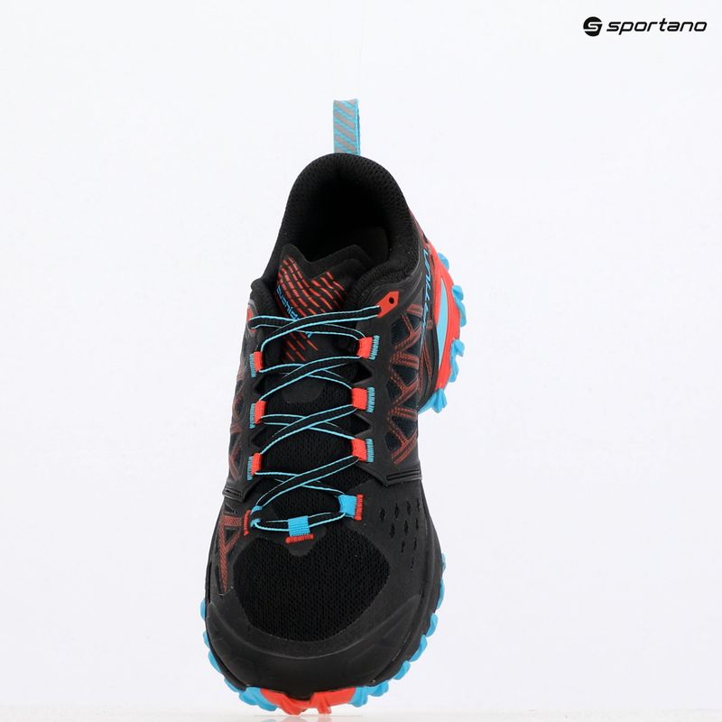 Moteriški bėgimo batai La Sportiva Bushido III GTX black/ hibiscus 9