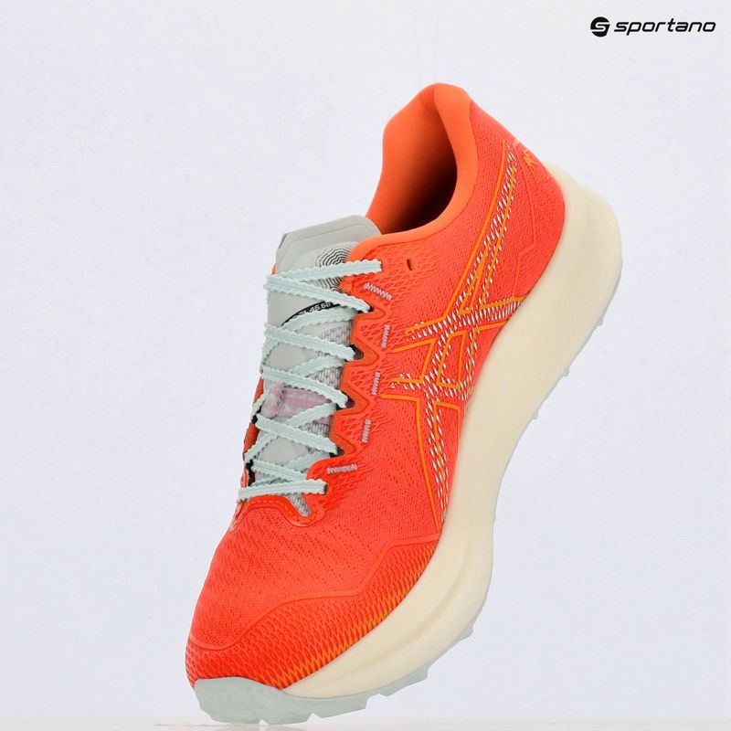 Vyriški bėgimo batai ASICS Fujispeed 3 nova orange/pure aqua 9
