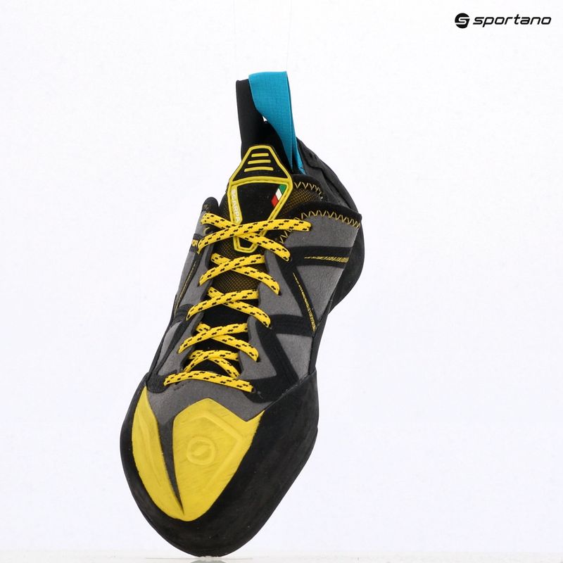 Laipiojimo batai SCARPA Vapor smoke / yellow 9