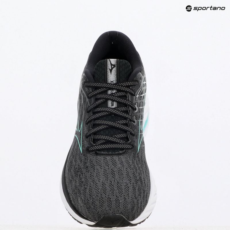 Moteriški bėgimo batai Mizuno Wave Inspire 20 D Wide iron gate/dusty jade green/black 11