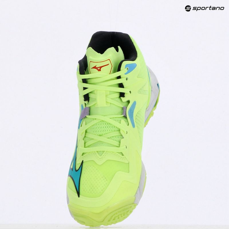 Tinklinio batai Mizuno Wave Lightning Z8 Mid neo lime/black/splish splash 9