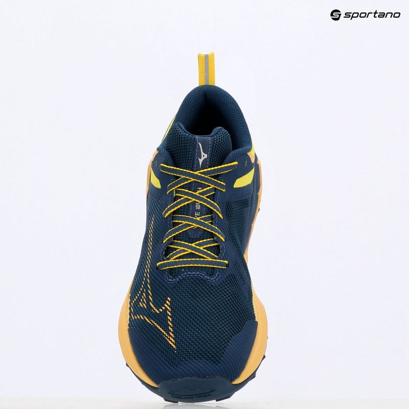Vyriški bėgimo batai Mizuno Wave Ibuki 4 blue wing teal/flax/quince 12