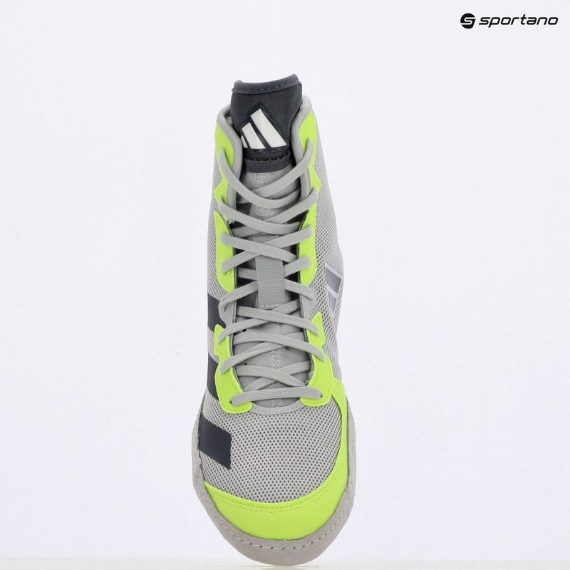 Vyriški bokso batai adidas Adizero team light grey/ team onix/ team sollar yellow 2 9