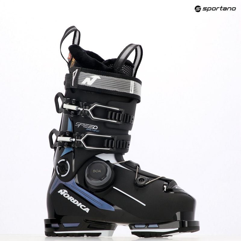 Moteriški slidinėjimo batai Nordica Speedmachine 3 BOA 95 W GW black/light blue/white 14