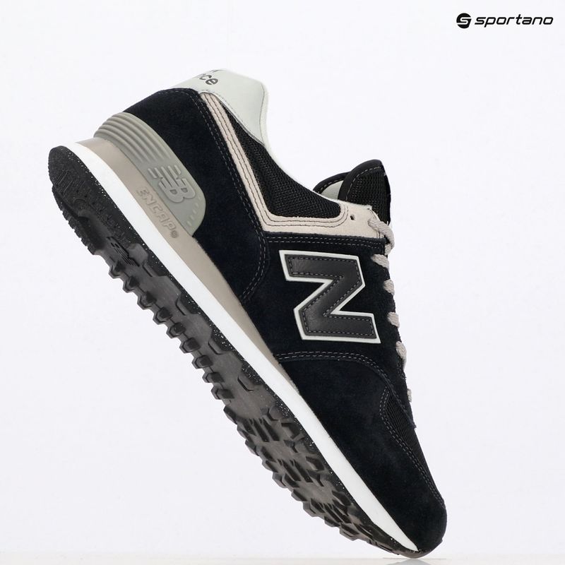 Vyriški batai New Balance Classic 574's V3 Wide black/ grey 9
