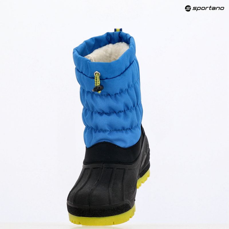 Vaikiški sniego batai CMP Hanki 3.0 Snowboots river/limegreen 11
