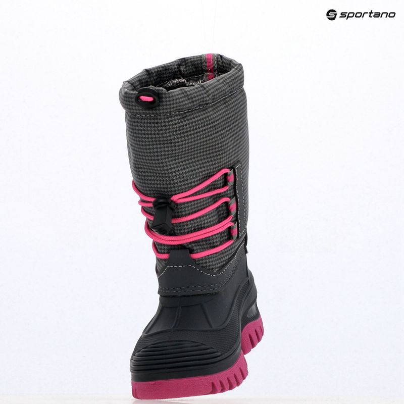 Vaikiški sniego batai CMP Ahto Snowboots Wp asphalt 13