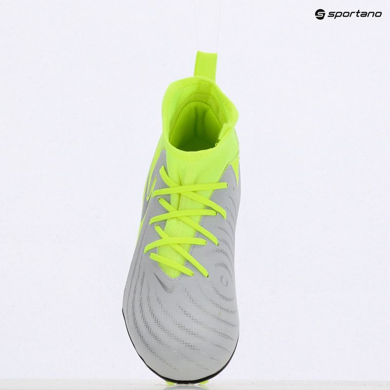 Vaikiški futbolo batai Nike Phantom Luna 2 Academy AG Jr metallic silver/black/volt 9
