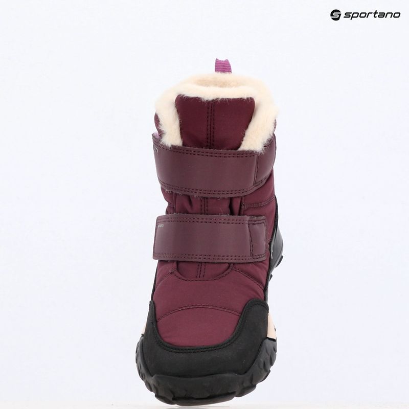 Paauglių sniego batai Geox Trekkyup ABX burgundy 15