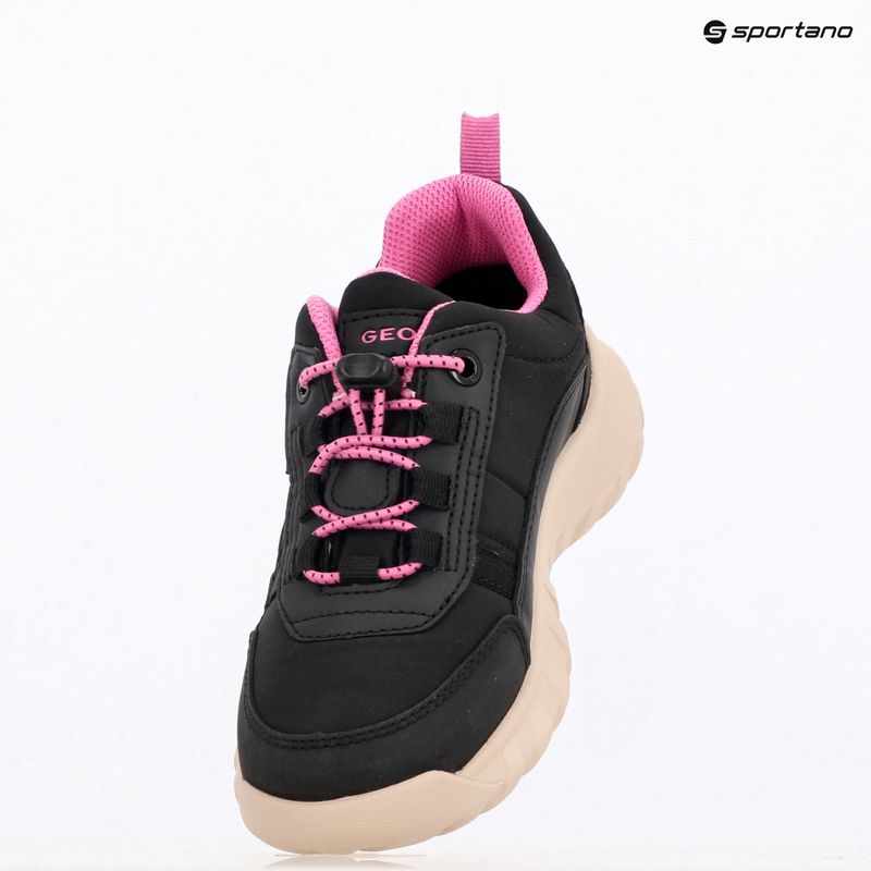 Paauglių batai Geox Simbyos ABX black/fuchsia 15
