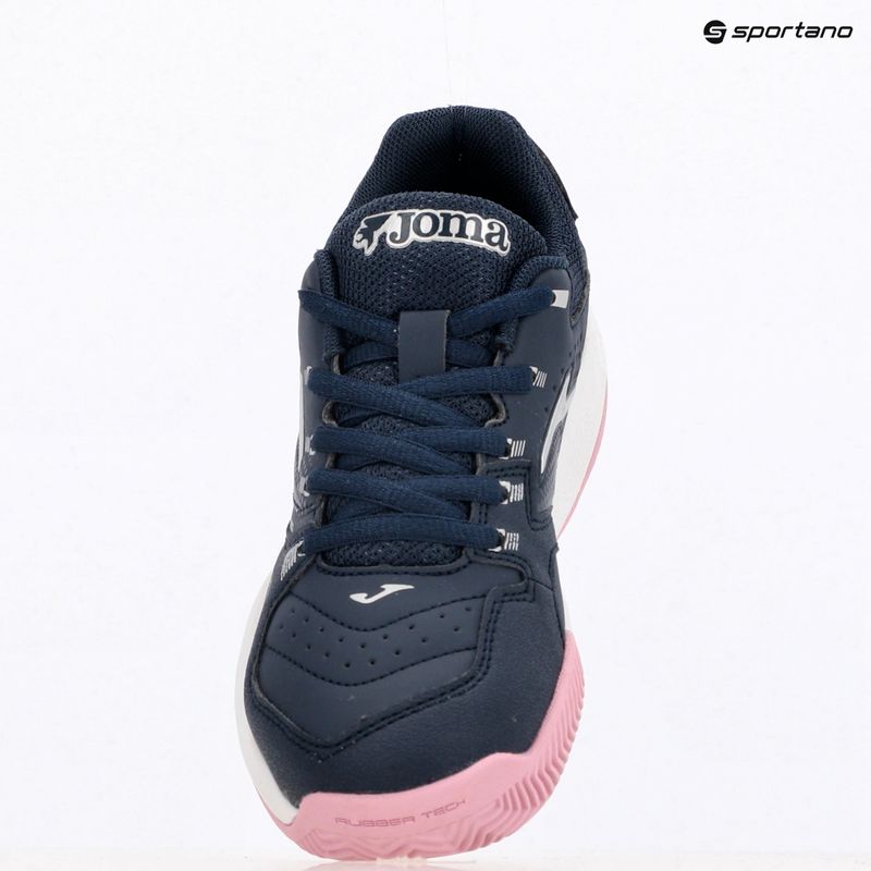 Vaikiški teniso batai Joma Master 1000 JR C navy blue/ pink 15