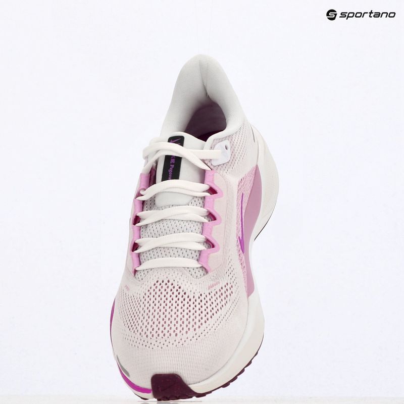 Moteriški bėgimo batai Nike Pegasus 41 white/ black/ beyond pink/ hyper violet 9