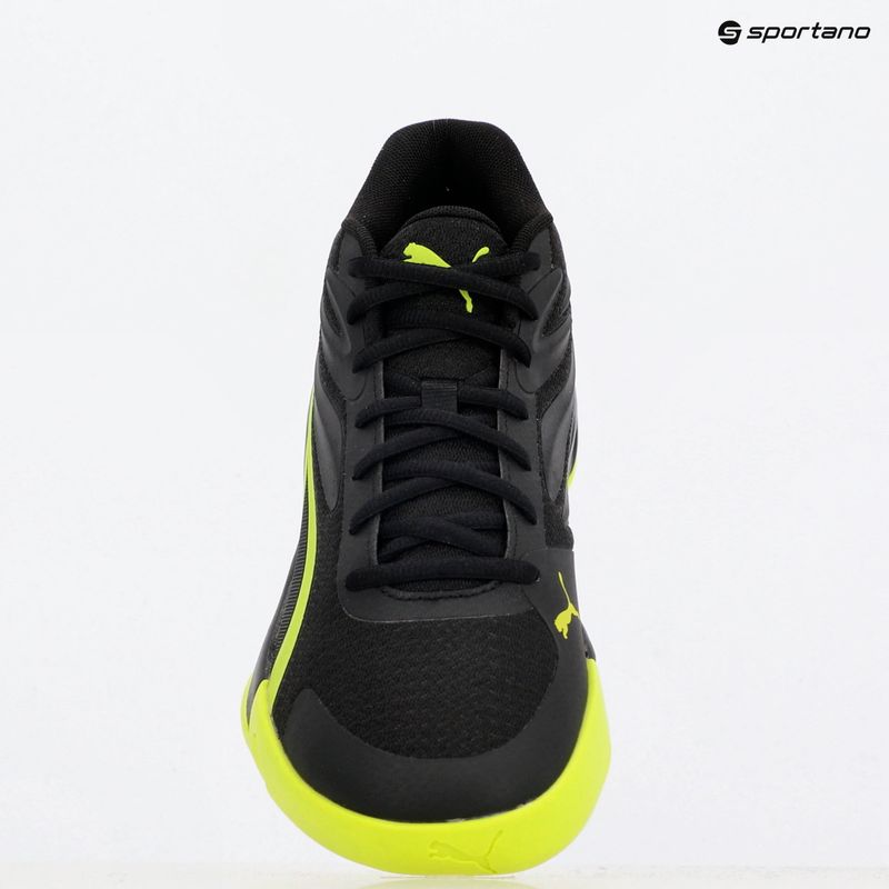 Vyriški krepšinio batai PUMA Court Pro puma black/electric lime 10
