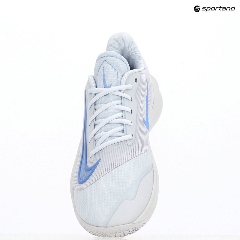 Vyriški krepšinio batai Nike Precision 7 football grey/pure platinum/plum dust/royal pulse 9