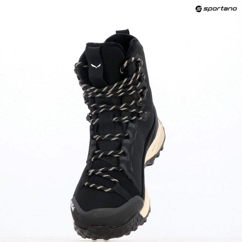 Moteriški žygio batai Salewa Puez Winter Mid Ptx black / black 10