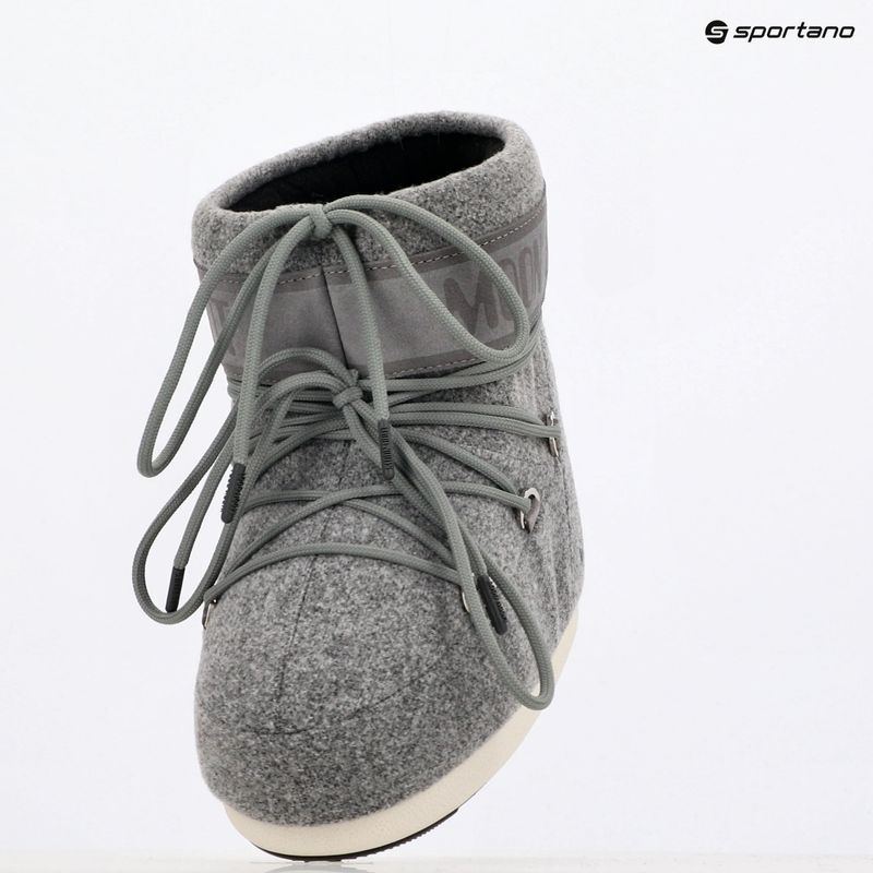 Moteriški sniego batai Moon Boot Icon Low Felt grey 9