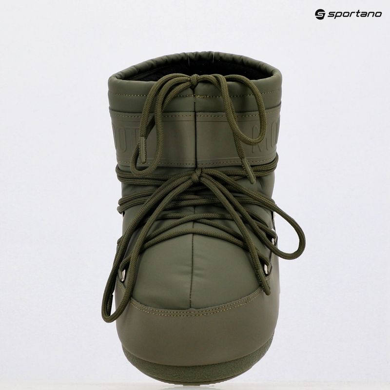 Moteriški sniego batai Moon Boot Icon Low Rubber khaki 10