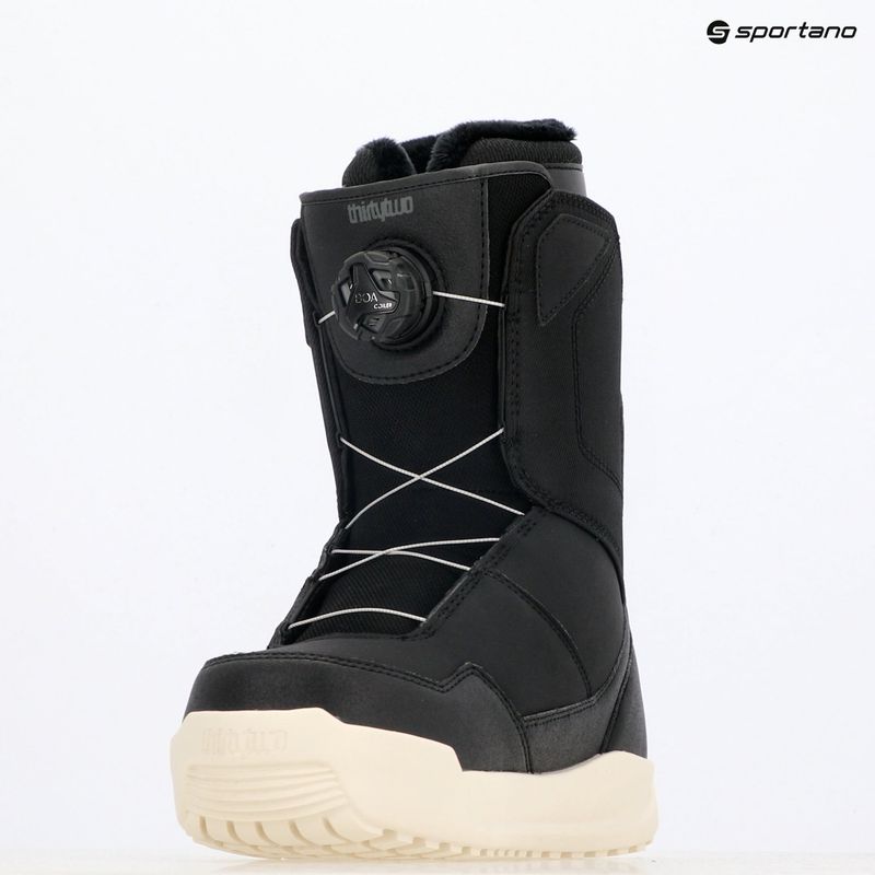 Moteriški snieglenčių batai ThirtyTwo Shifty Boa W'S '24 black/grey/white 7