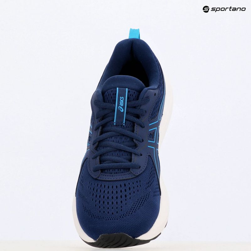 Vyriški bėgimo batai ASICS Gel-Contend 9 blue expanse/digital aqua 15