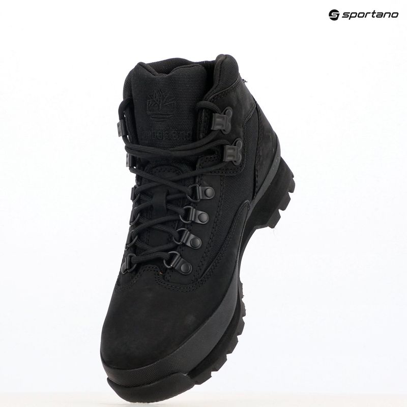 Vyriški batai Timberland Euro Hiker Mid Lace black nubuck 9