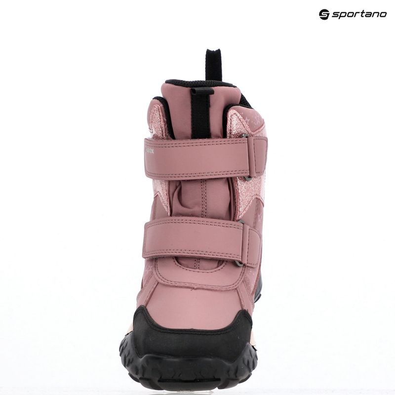 Paauglių sniego batai Geox Trekkyup ABX dark pink 7