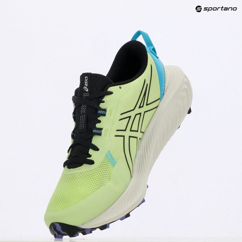 Vyriški bėgimo bateliai ASICS Gel-Excite Trail 2 lime green/black 9