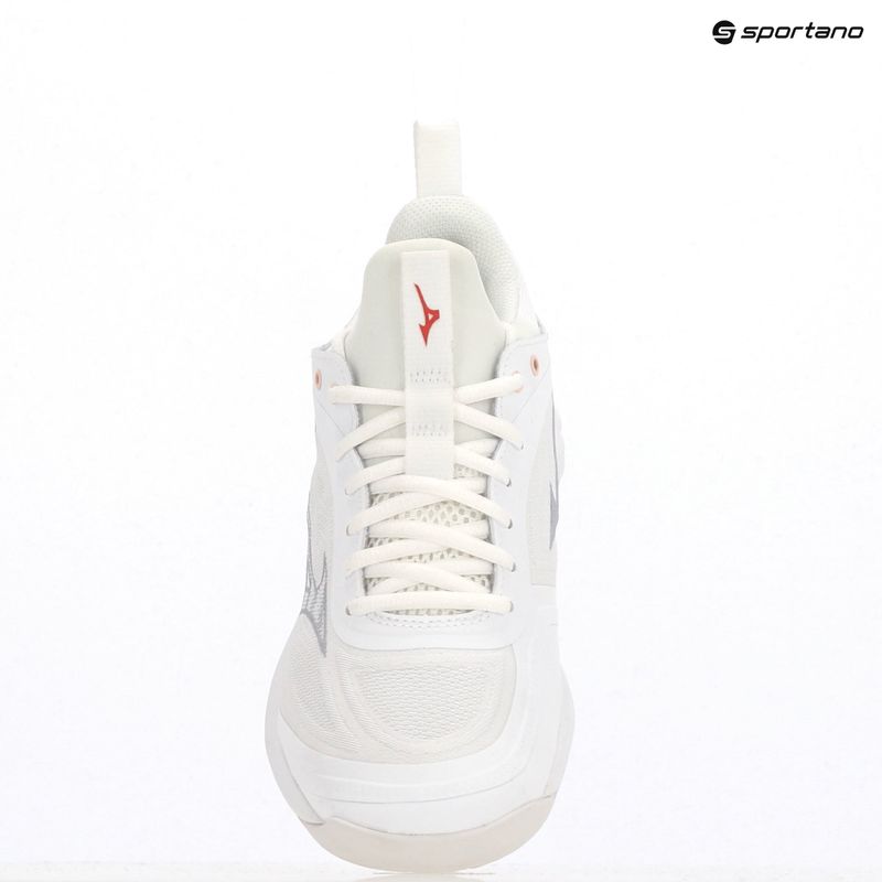 Moteriški tinklinio batai Mizuno Wave Luminous 3 white/aleutian/cloud pink 9