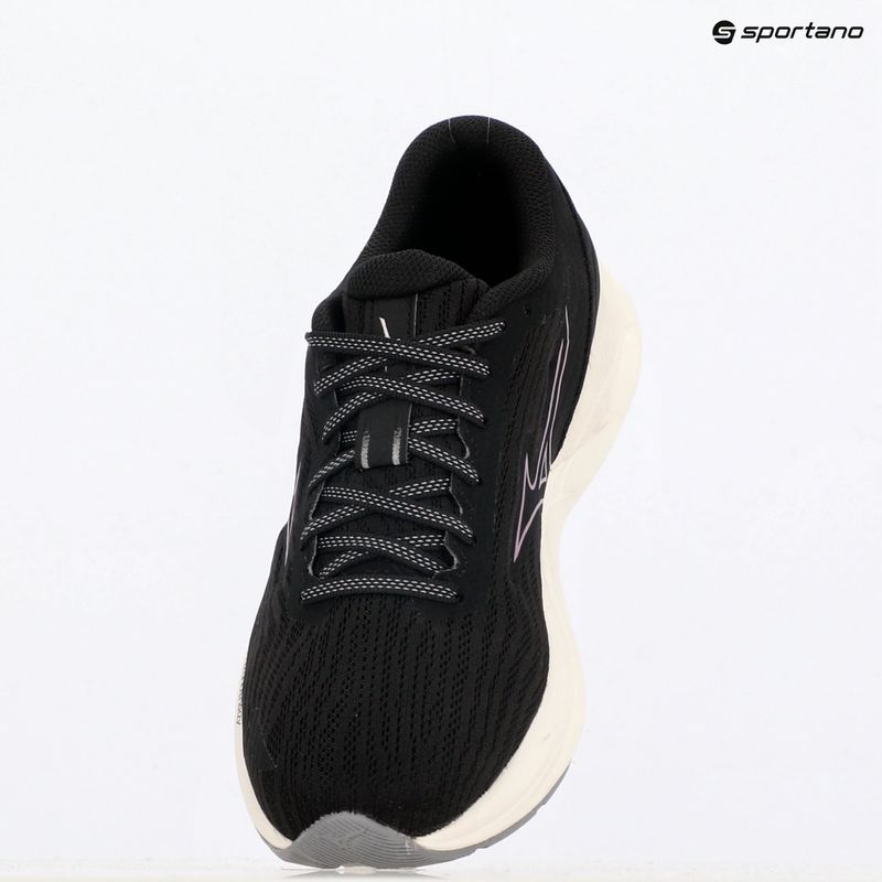Moteriški bėgimo batai Mizuno Wave Revolt 3 black/cosmo chrome/mizuno snow white 9