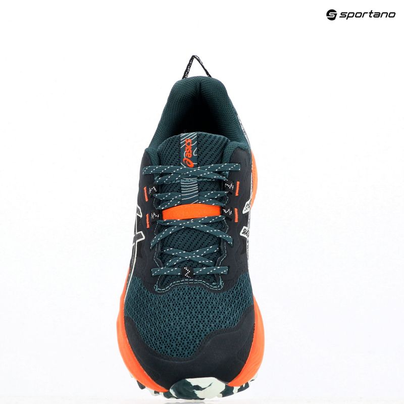 Vyriški bėgimo bateliai ASICS Trabuco Terra 2 saxon green/pure aqua 17