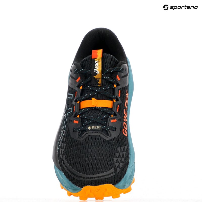 Vyriški bėgimo batai Asics Gel-Trabuco 13 GTX black/atlantis blue 9