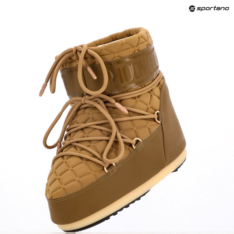 Moteriški sniego batai Moon Boot Icon Low Quilt caramel 9