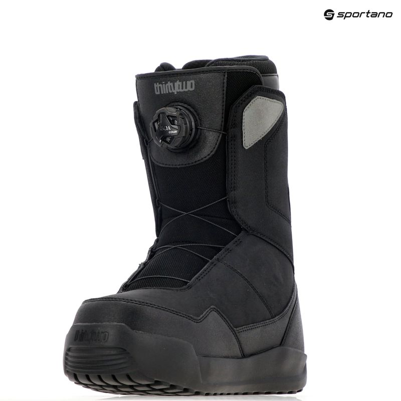 Vyriški snieglenčių batai ThirtyTwo Shifty Boa '24 black/black 7