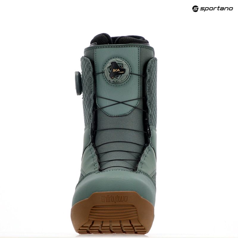 Vyriški snieglenčių batai ThirtyTwo Stw Double Boa '24 green/gum 7