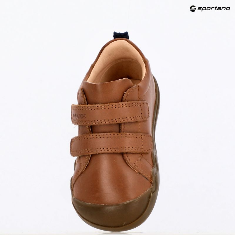 Vaikiški batai barefoot Geox Steppieup cognac 9