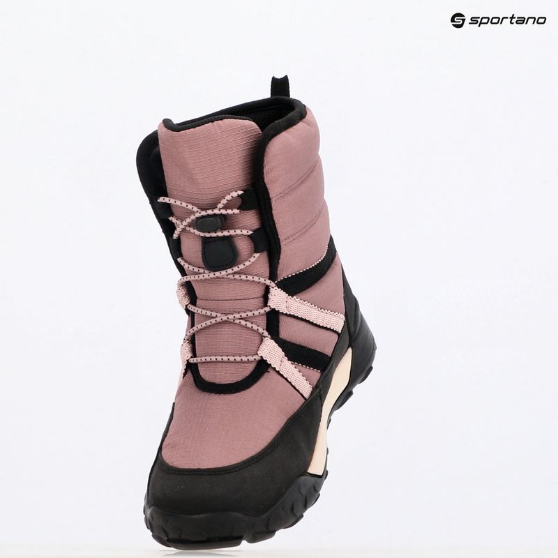 Paauglių sniego batai Geox Trekkyup ABX antique rose / black 9