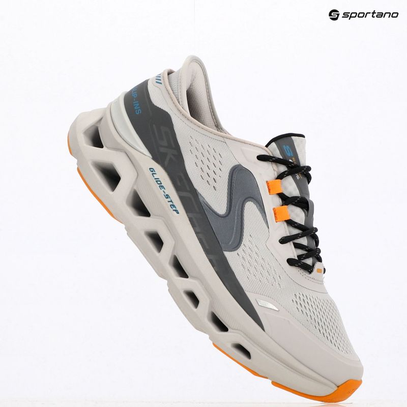 Vyriški batai SKECHERS Glide Step Altus gray/orange 9