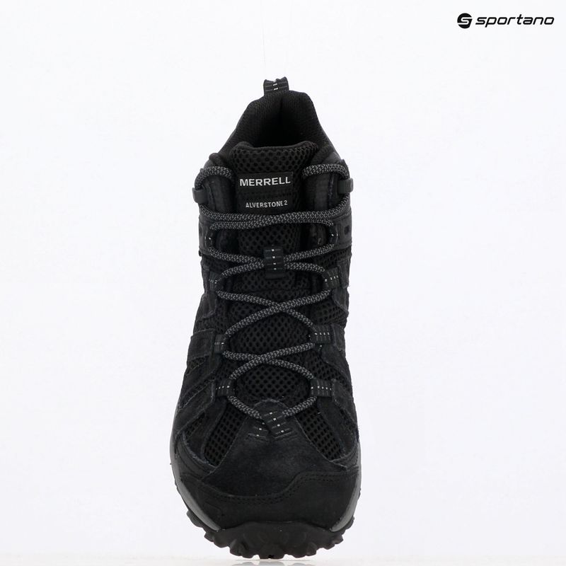 Vyriški turistiniai batai Merrell Alverstone 2 Mid GTX black/ black 14