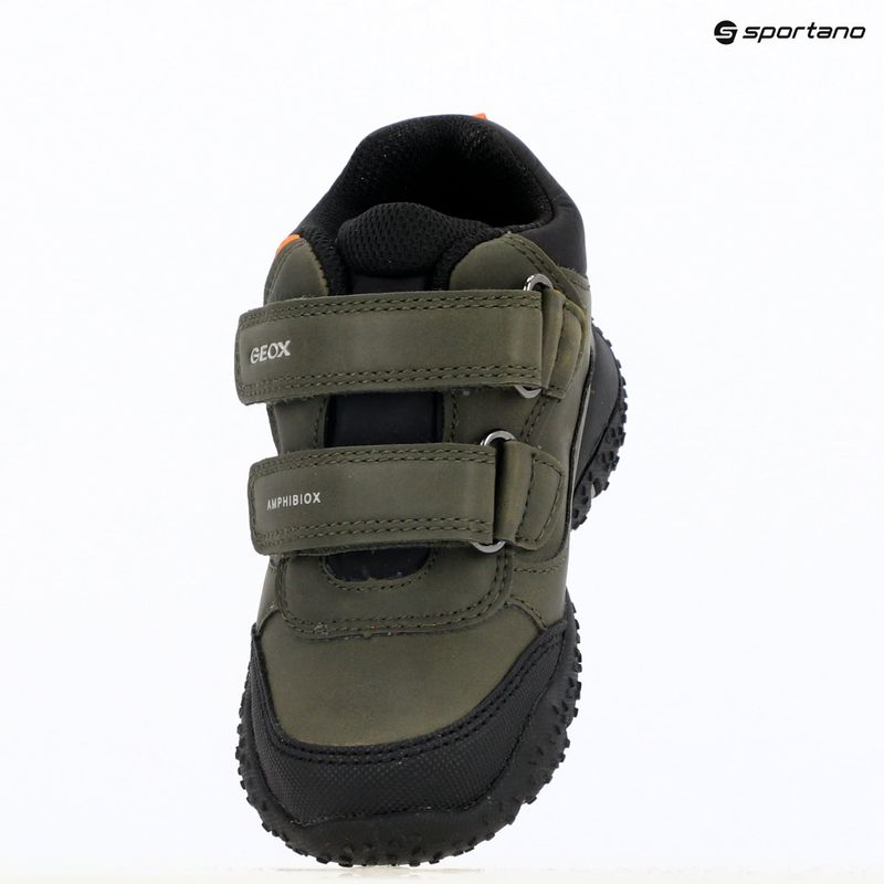 Vaikiški batai Geox Baltic ABX dark green/orange 9