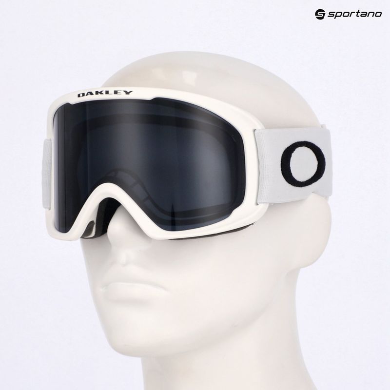 Slidinėjimo akiniai Oakley O-Frame 2.0 Pro L matte white/dark grey 7