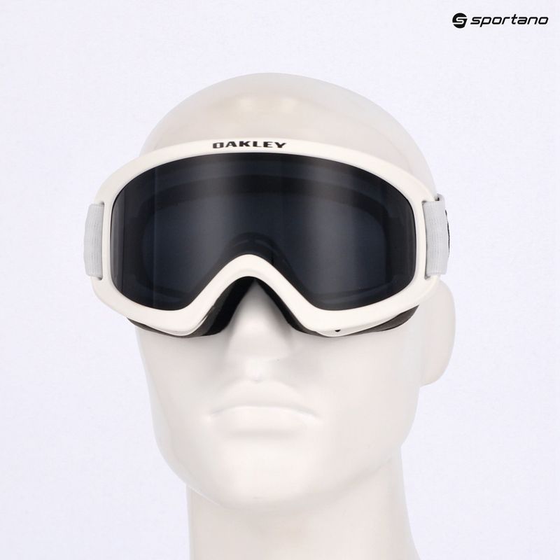 Slidinėjimo akiniai Oakley O-Frame 2.0 Pro S matte white/dark grey 6