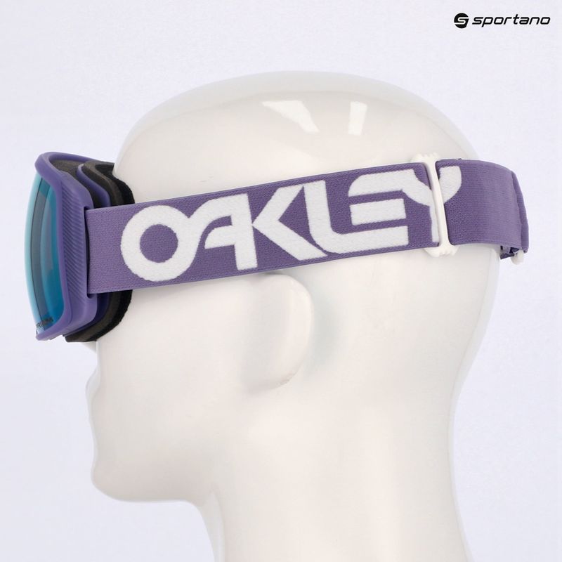 Slidinėjimo akiniai Oakley Flight Tracker M matte b1b lilac/prizm sapphire iridium 6