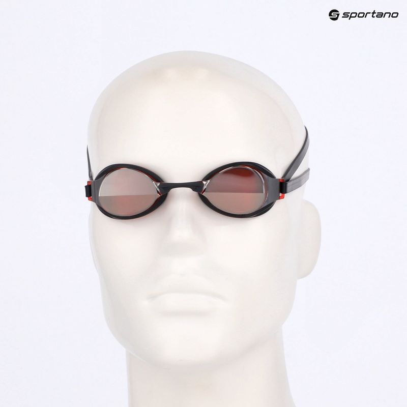 Plaukimo akiniai SWANS Ignition-M red/ silver 6