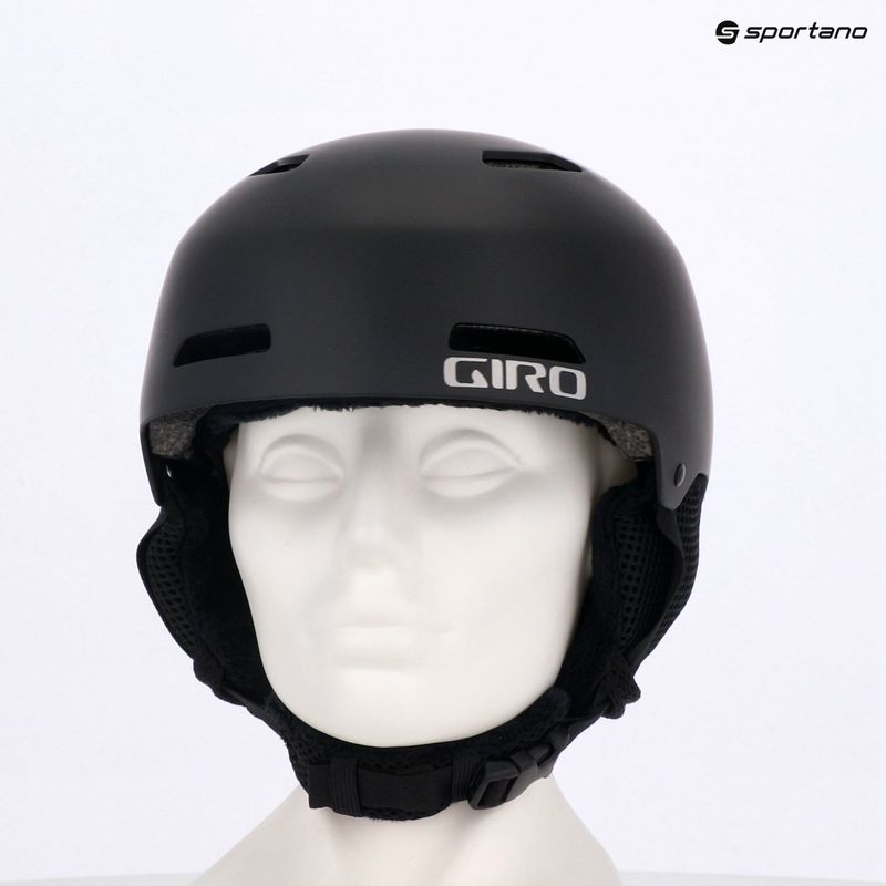 Vaikiškas slidinėjimo šalmas Giro Crue matte black 7