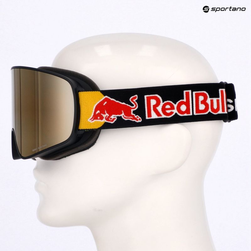 Slidinėjimo akiniai Red Bull SPECT Rush black/gold snow - orange with gold mirror 6